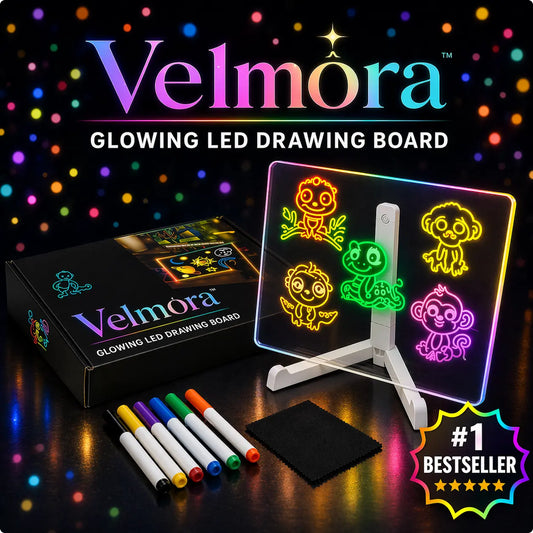 Personalized LED Lamp Acrylic Message Note Board