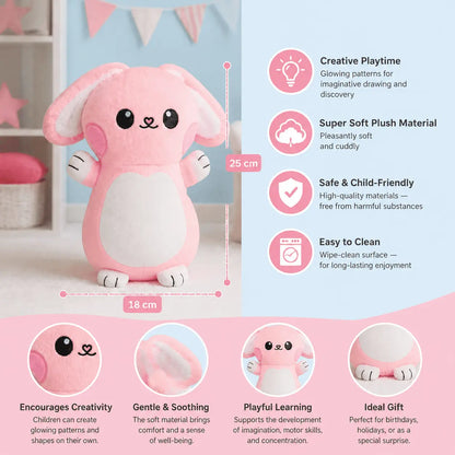 GlowCuddle™ — Light Drawing Plush Toy