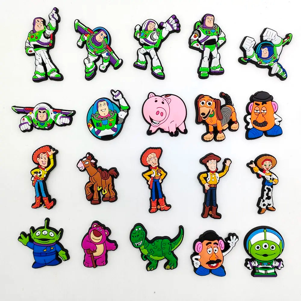 Toy Story DIY accessories, DIY shoe charms, decorations, cute decorative fun toys, gifts for friends, fun gifts