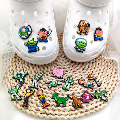Toy Story DIY accessories, DIY shoe charms, decorations, cute decorative fun toys, gifts for friends, fun gifts