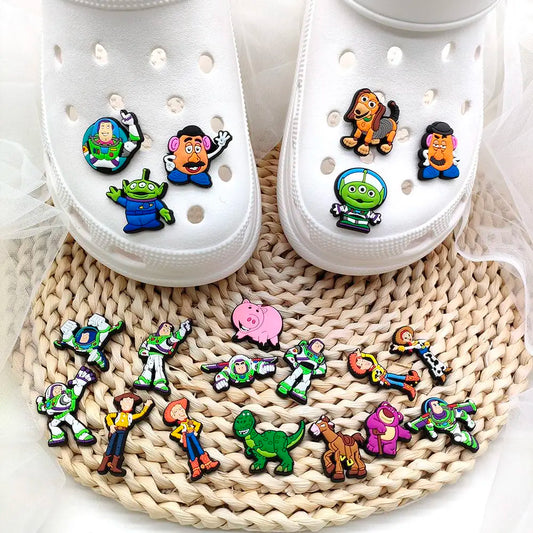 Toy Story DIY accessories, DIY shoe charms, decorations, cute decorative fun toys, gifts for friends, fun gifts