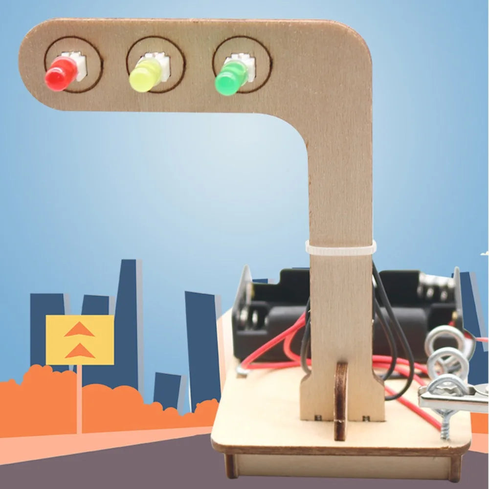 Toys for children robot science Creative Inventions Motor Ability Of Children Active Thinking DIY Electronic Kit Technology Toys