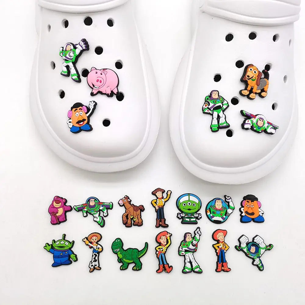 Toy Story DIY accessories, DIY shoe charms, decorations, cute decorative fun toys, gifts for friends, fun gifts