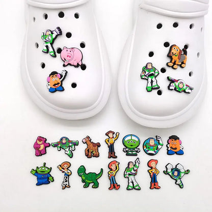 Toy Story DIY accessories, DIY shoe charms, decorations, cute decorative fun toys, gifts for friends, fun gifts