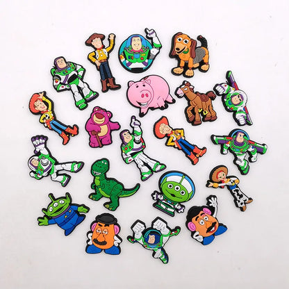 Toy Story DIY accessories, DIY shoe charms, decorations, cute decorative fun toys, gifts for friends, fun gifts
