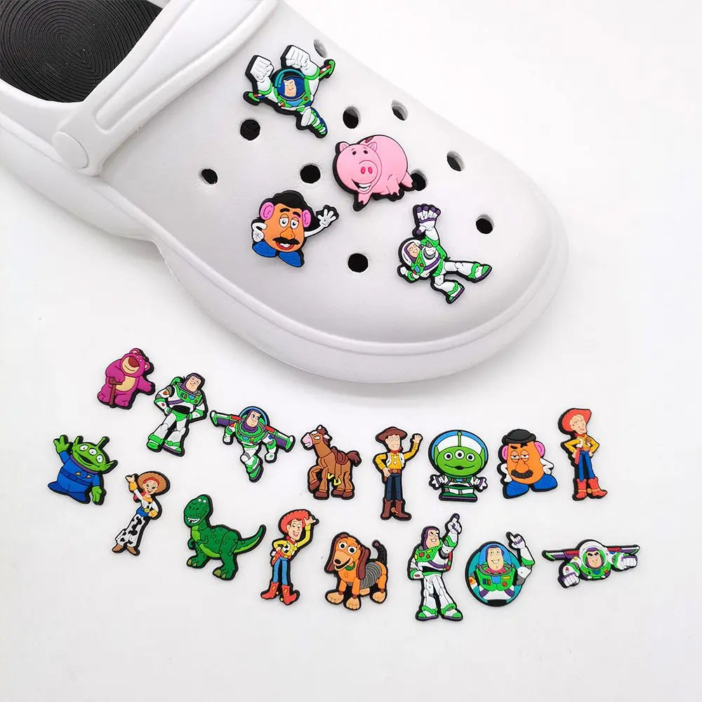 Toy Story DIY accessories, DIY shoe charms, decorations, cute decorative fun toys, gifts for friends, fun gifts
